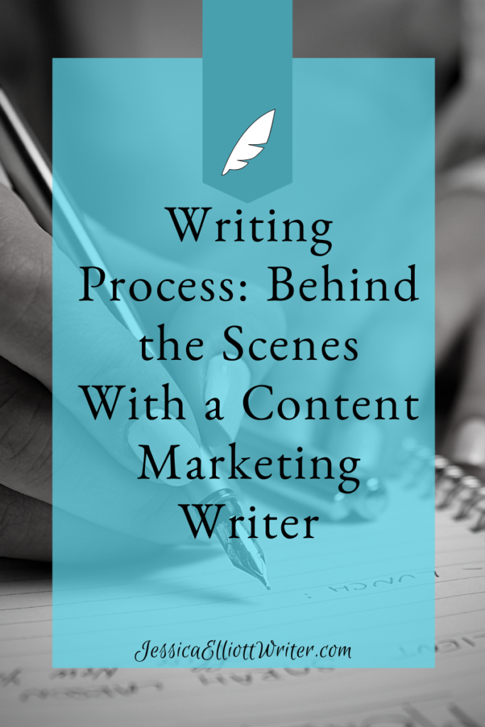 Writing process for content marketing writers